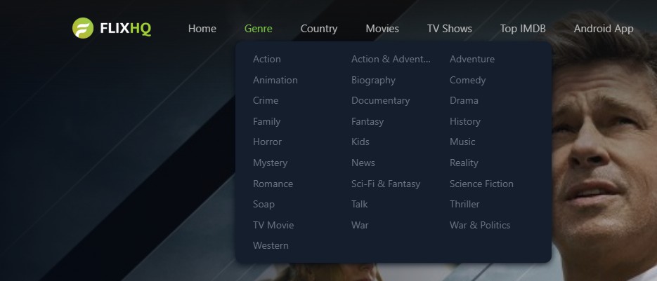 FlixHQ 28 Genres