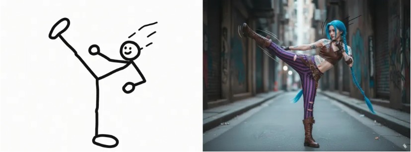 Nano Banano Change Poses